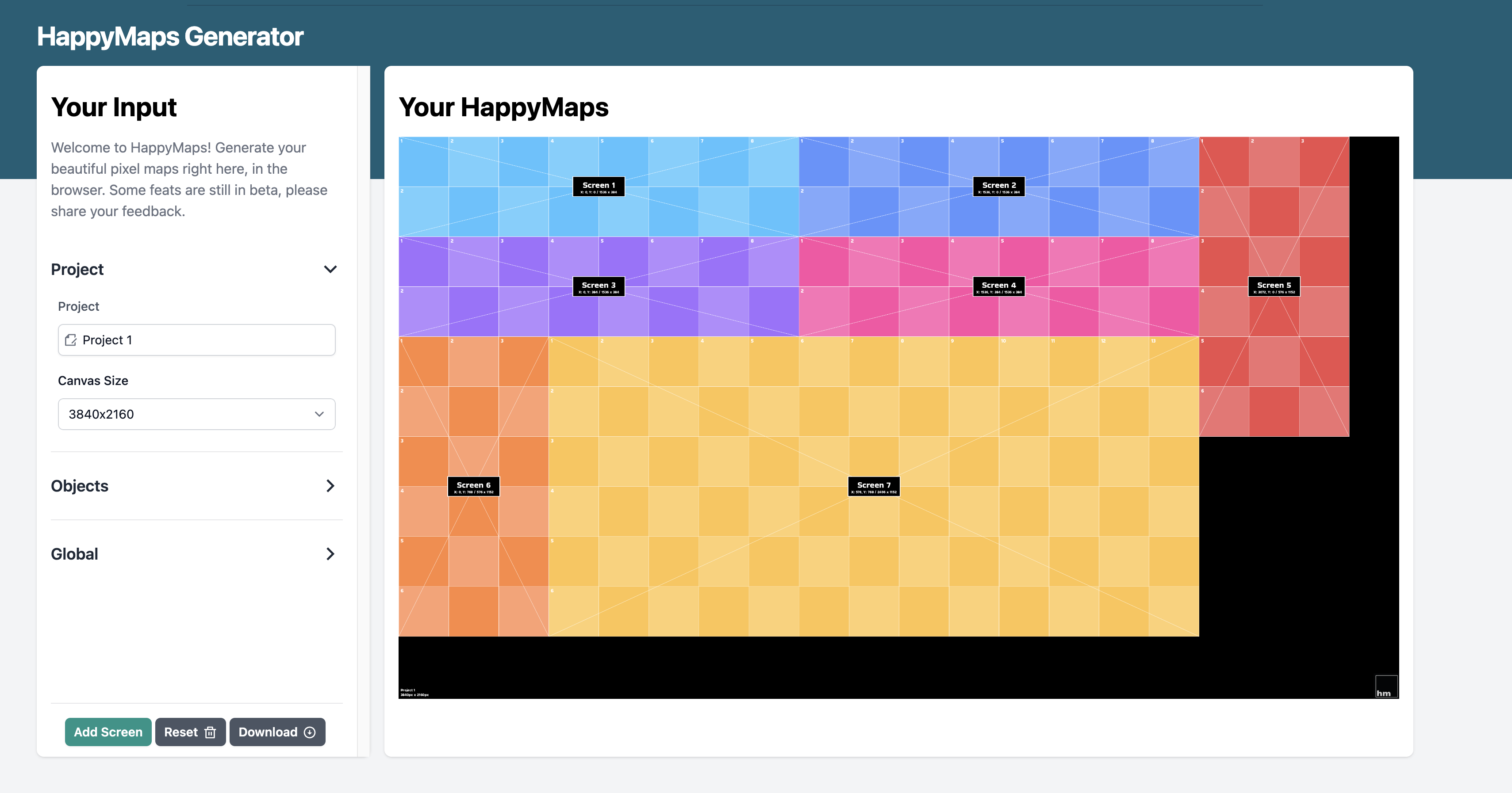 HappyMaps screenshot